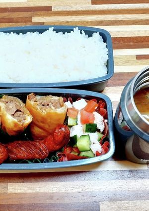 高校生男子お弁当23年11月24日-レシピのメイン写真