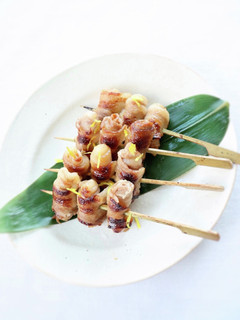 柚子のいい香り【豚の幽庵焼き串】-レシピのメイン写真