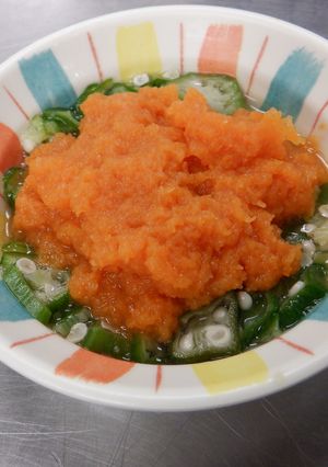 オクラのもみじおろしかけ-レシピのメイン写真