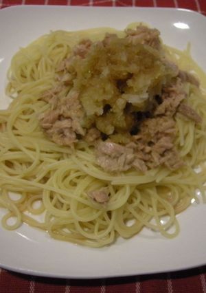 ピリリ☆柚子胡椒おろしツナパスタ-レシピのメイン写真