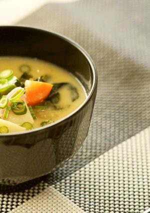 野菜たっぷりほかほかかす汁☆枚方市給食-レシピのメイン写真
