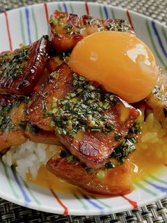 三枚肉のたまご丼-レシピのメイン写真