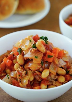 豚ひき肉・大豆水煮・お手軽☆チリコンカン-レシピのメイン写真