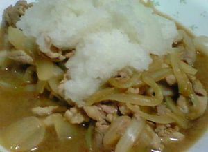大根おろしを美味しく食べる豚肉料理（笑-レシピのメイン写真