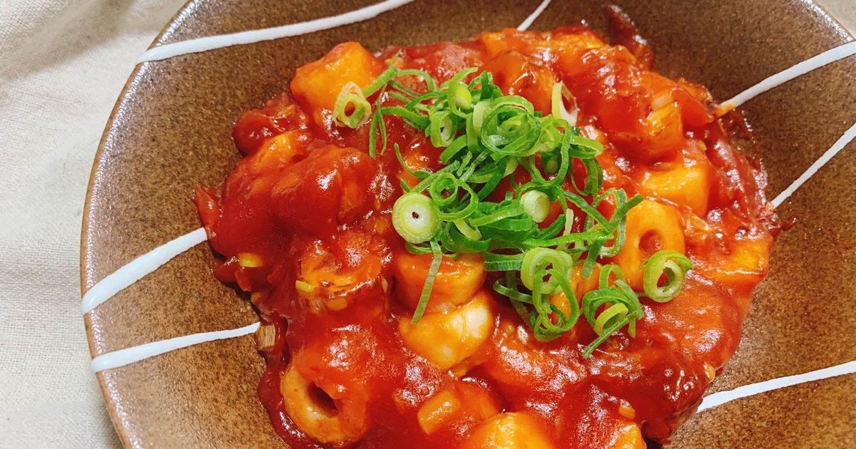 なんちゃって…♡エビチリ/ちくわチリ by キンプリ 【クックパッド