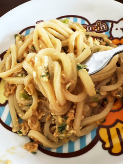 1人楽ランチ(焼肉のタレうどん)-レシピのメイン写真