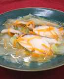 レンジで簡単♪塩鱈と白菜の酒蒸し
