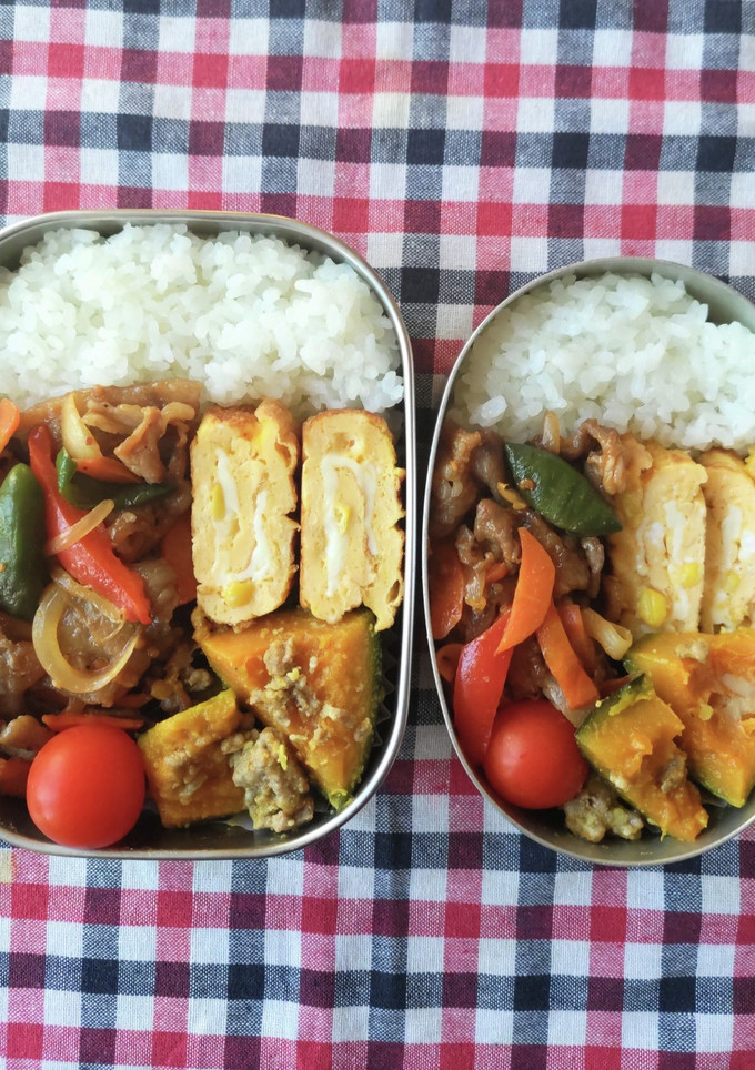 高校生 息子と娘のお弁当 143-レシピのメイン写真