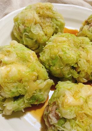 レンジで簡単♡キャベツ焼売♡-レシピのメイン写真