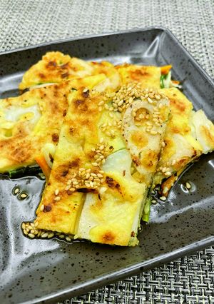 シャキシャキレンコンのチヂミ-レシピのメイン写真