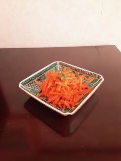 人参の甘味噌いため。-レシピのメイン写真