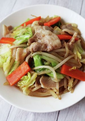 パパッと簡単☆肉野菜炒め-レシピのメイン写真