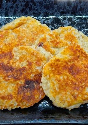 簡単！オートミールでチーズせんべい-レシピのメイン写真