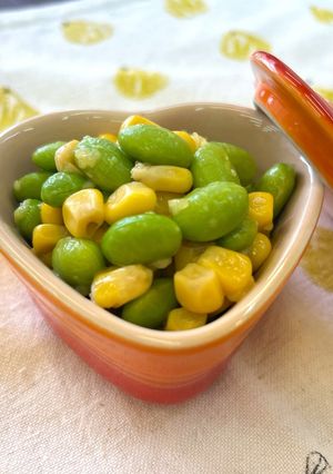 レンジで簡単！枝豆コーン-レシピのメイン写真