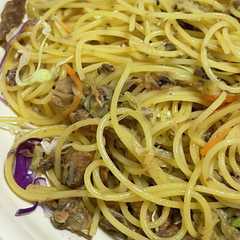 イワシの煮付け缶詰のパスタ-レシピのメイン写真