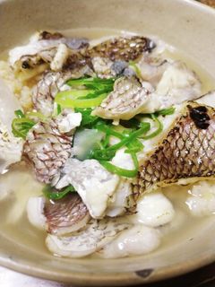 鯛のあらの出汁茶漬け-レシピのメイン写真
