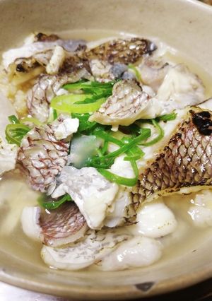 鯛のあらの出汁茶漬け-レシピのメイン写真