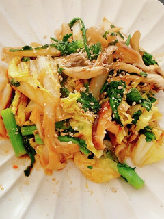 甜麺醤と豆板醤で、野菜のピリ辛炒め-レシピのメイン写真