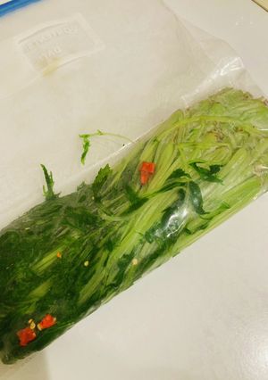 水菜の大量消費（漬物）-レシピのメイン写真