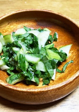 チンゲン菜のサラダ-レシピのメイン写真