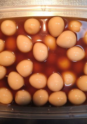 うずらの卵の醤油漬け-レシピのメイン写真