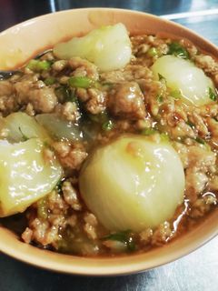 業務用スーパーの肉団子で蕪のそぼろあん-レシピのメイン写真