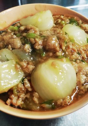 業務用スーパーの肉団子で蕪のそぼろあん-レシピのメイン写真