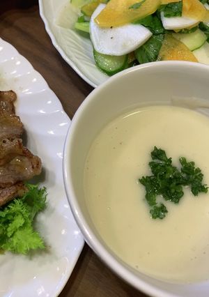 カリフラワーとゴボウのポタージュ-レシピのメイン写真