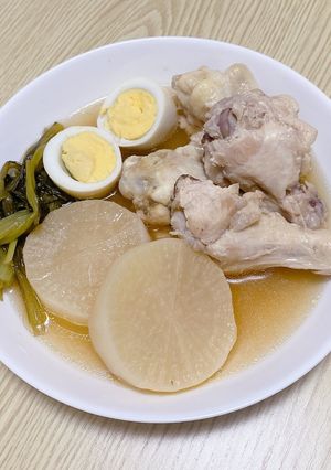 鶏のポン酢煮-レシピのメイン写真