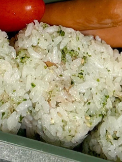 青のりご飯でおむすび弁当-レシピのメイン写真