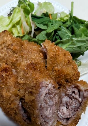 薄切り肉でミルフィーユカツ♪ふわふわ～-レシピのメイン写真