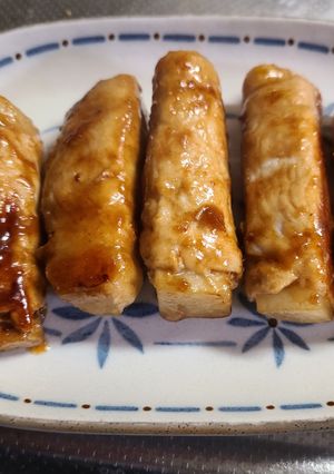ウドの肉巻き-レシピのメイン写真