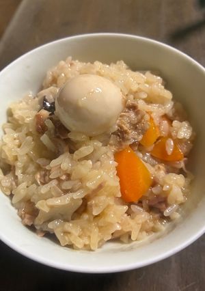 👲中華おこわ🥚(４人分)-レシピのメイン写真
