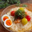 キムチトマト素麺