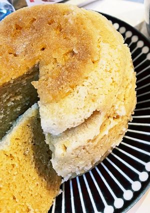 レンジで日本のたまご蒸しケーキ　個人覚書-レシピのメイン写真