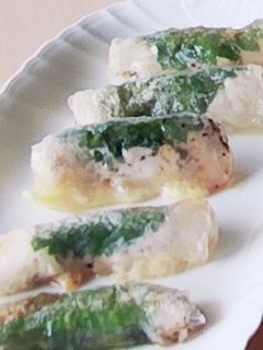 生春巻き揚げ★ささみ赤シソチーズ★お弁当-レシピのメイン写真