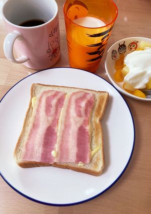 マヨ、チーズ、ベーコントースト-レシピのメイン写真