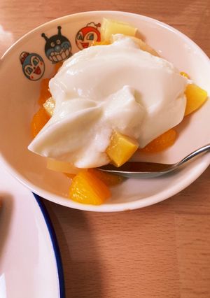 朝からフルーツヨーグルト-レシピのメイン写真