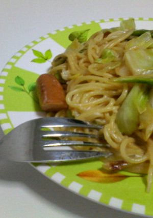 マヨがポイント!キャベツのスパゲッティ★-レシピのメイン写真