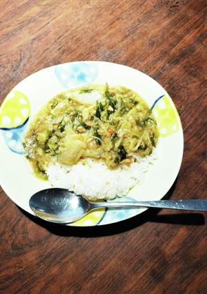 白菜と水菜のそぼろ和風減塩醤油餡掛けダレ-レシピのメイン写真