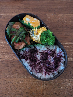 JK☆豚こま焼き肉弁当♪-レシピのメイン写真
