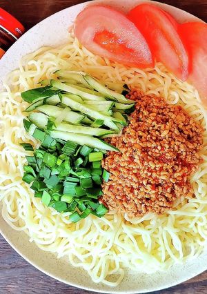 海老辣醤香る中華風和え麺-レシピのメイン写真