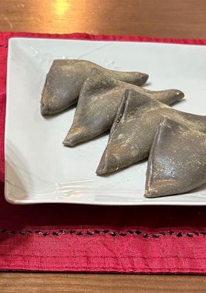 黒ごま餡入り生八ツ橋-レシピのメイン写真