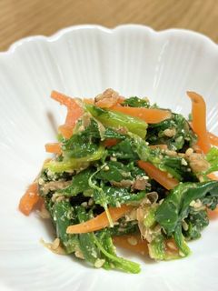 ほうれん草の胡麻和え-レシピのメイン写真