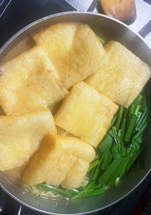 豚バラの（もつ鍋風）味噌煮込み-レシピのメイン写真