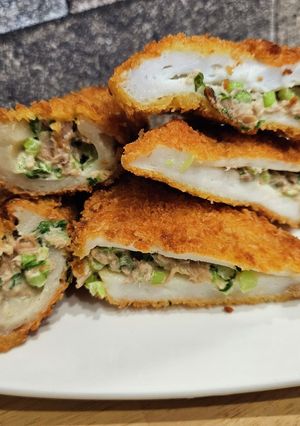大根葉を使ってはんぺんフライ-レシピのメイン写真