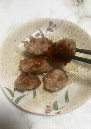 旨っ！豚こまで肉っ！な粗挽きソーセージ-レシピのメイン写真