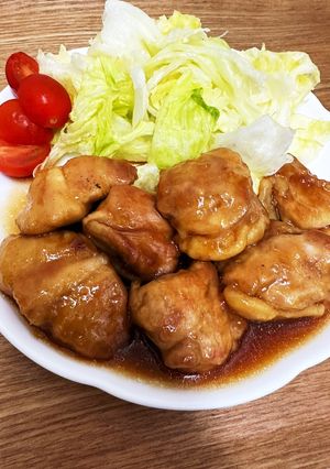 鶏の照り焼きこどももパクパク☆お弁当にも-レシピのメイン写真