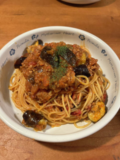 【簡単】ナスのボロネーゼパスタ-レシピのメイン写真