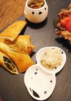 余り物de-納豆春巻き-レシピのメイン写真